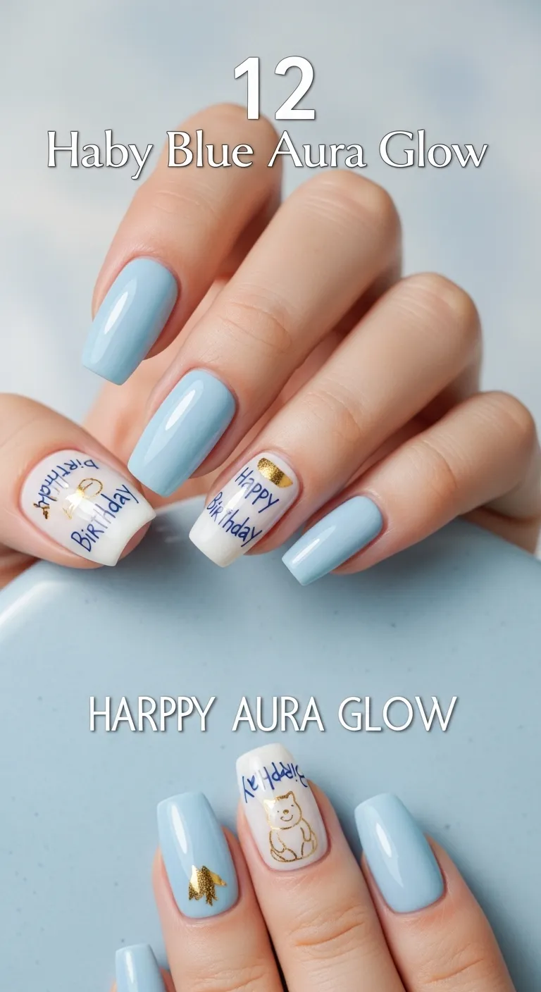 Baby Blue Aura Glow