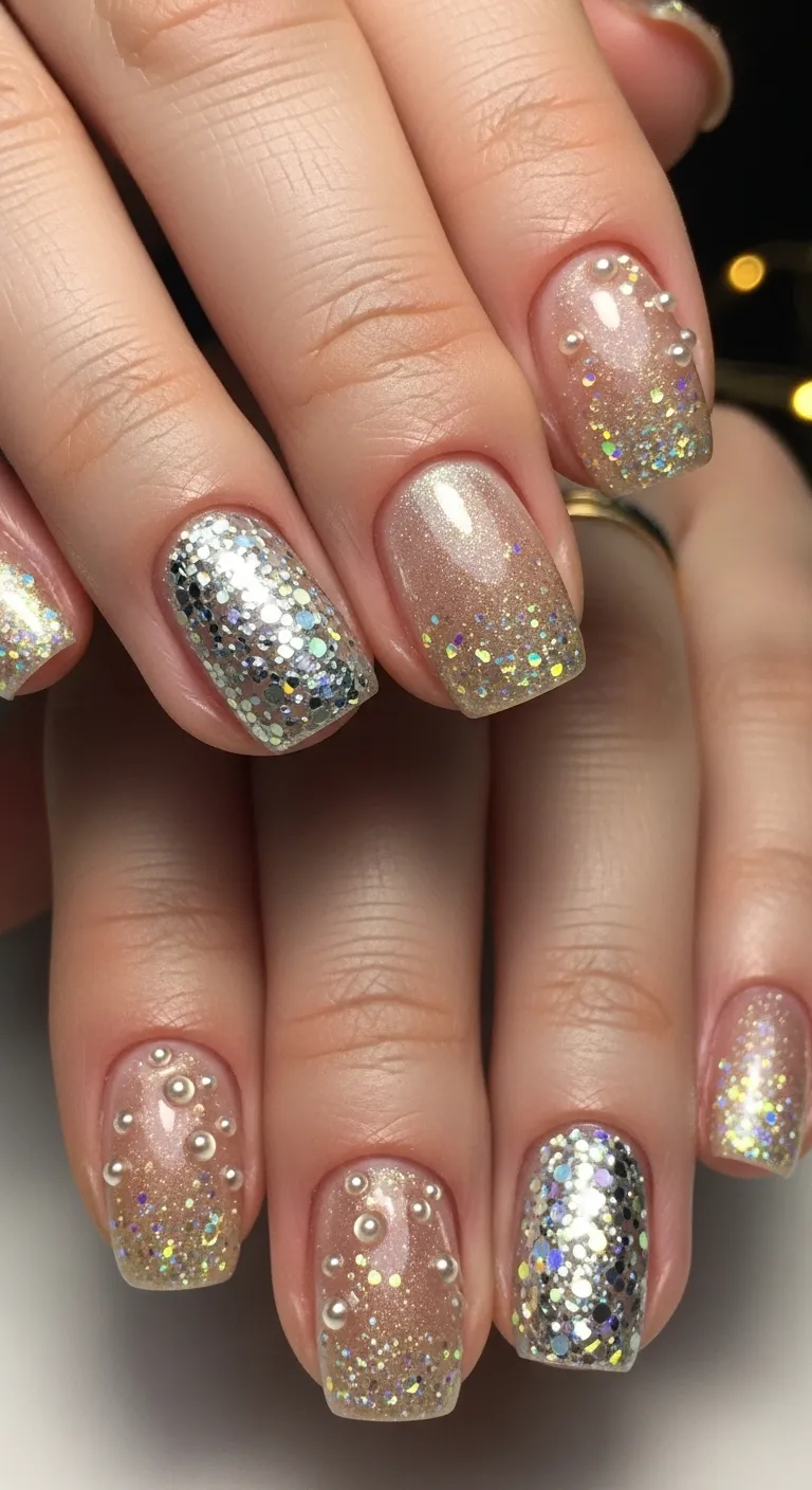 Balloon Accent Nails
