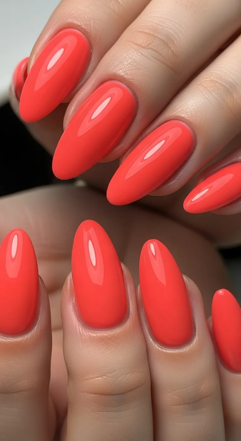 Bright Coral Solid