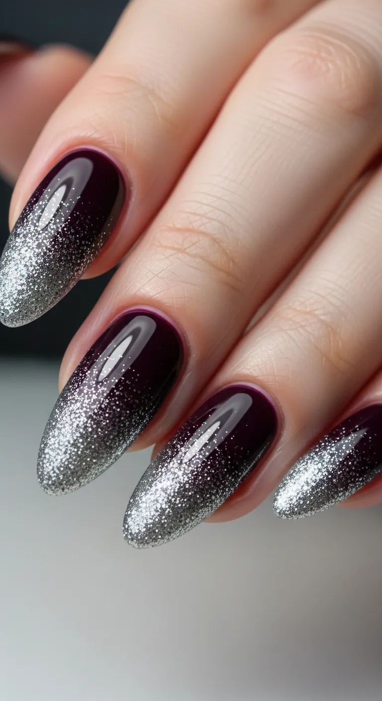 Champagne Glitter Ombre