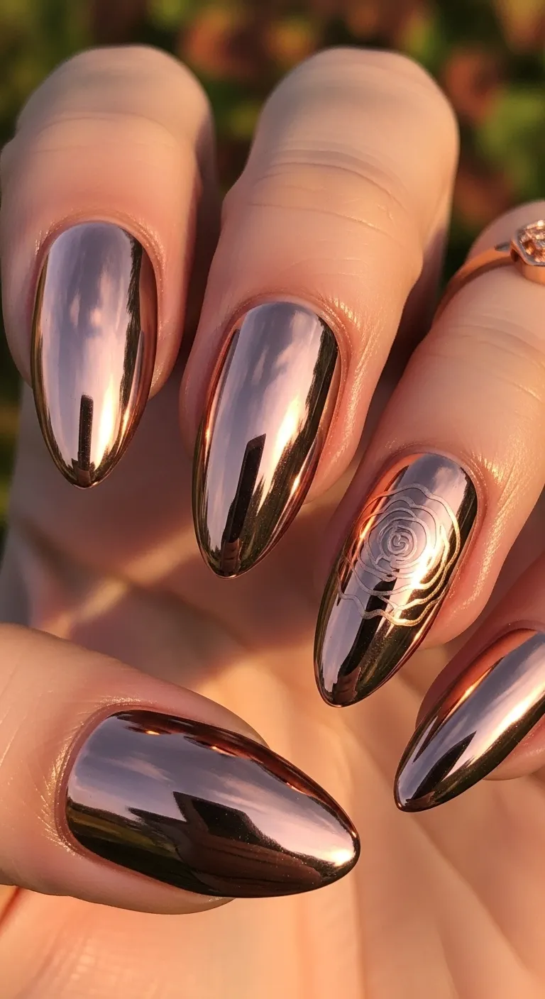 Chrome Rose Gold Everything