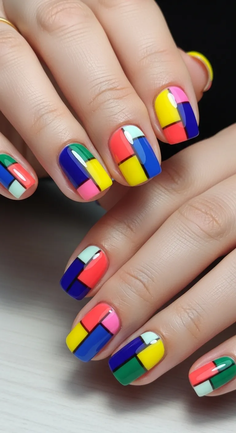 Two-Tone Color Block