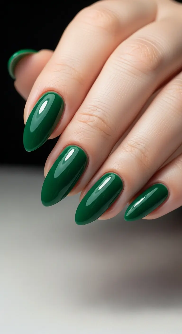 Deep Emerald Green