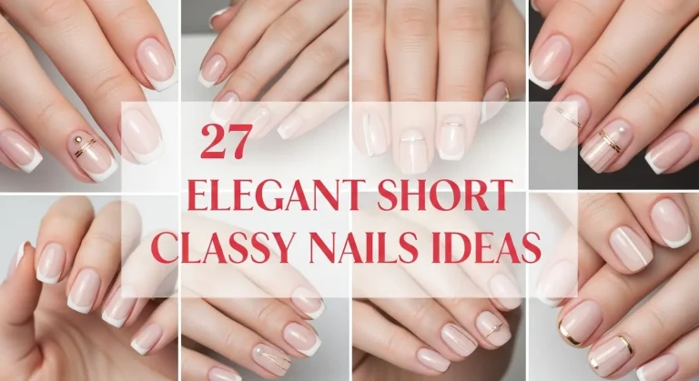 Elegant Short Classy Nail