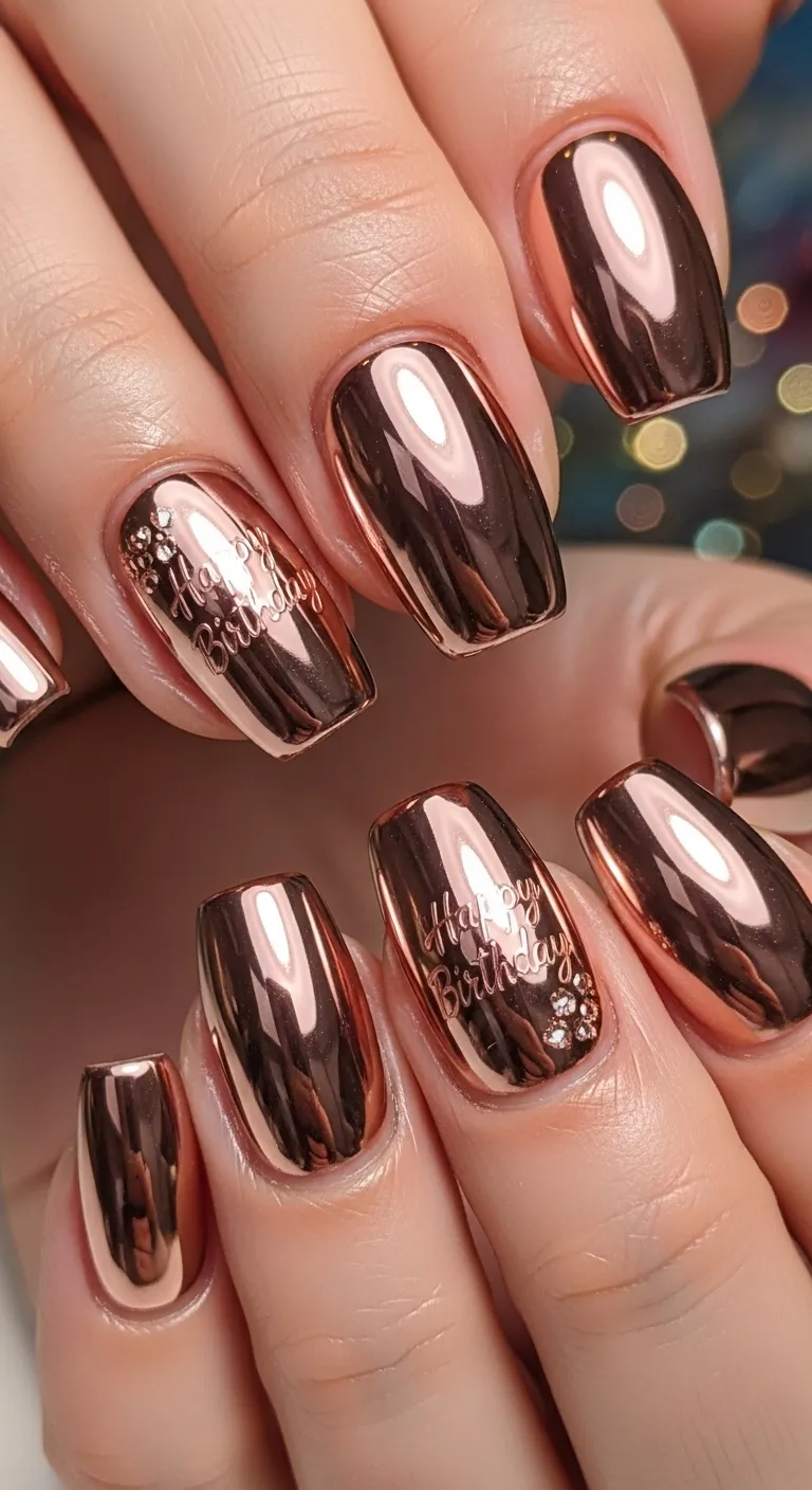 Full Rose Gold Chrome