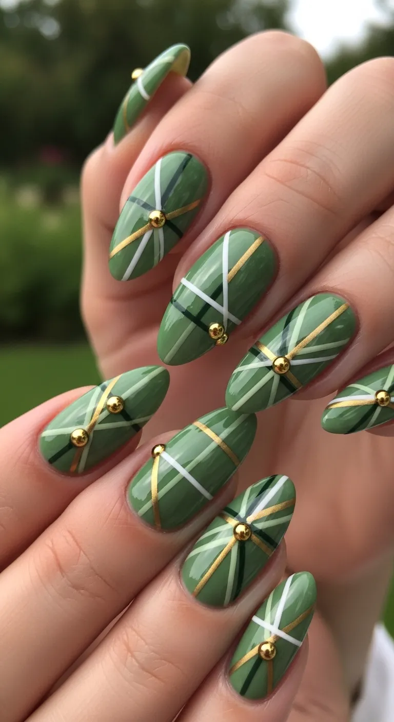 Geometric Garden Lines