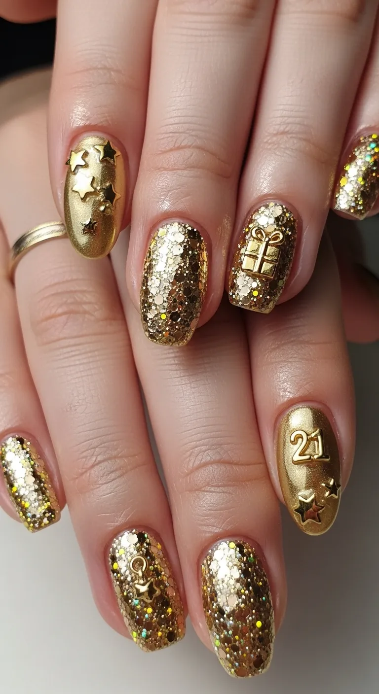 Gold Glitter Glam