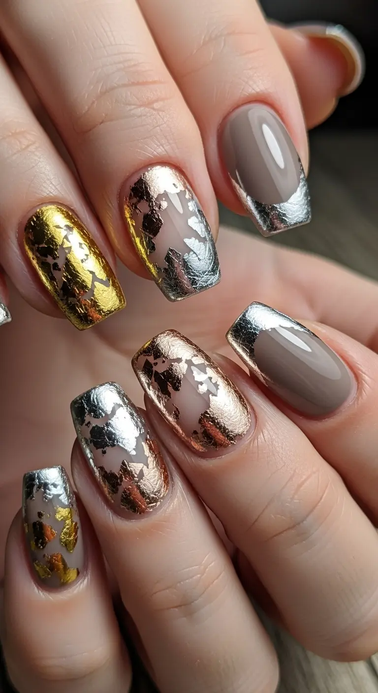 Metallic Foil Accent Pieces