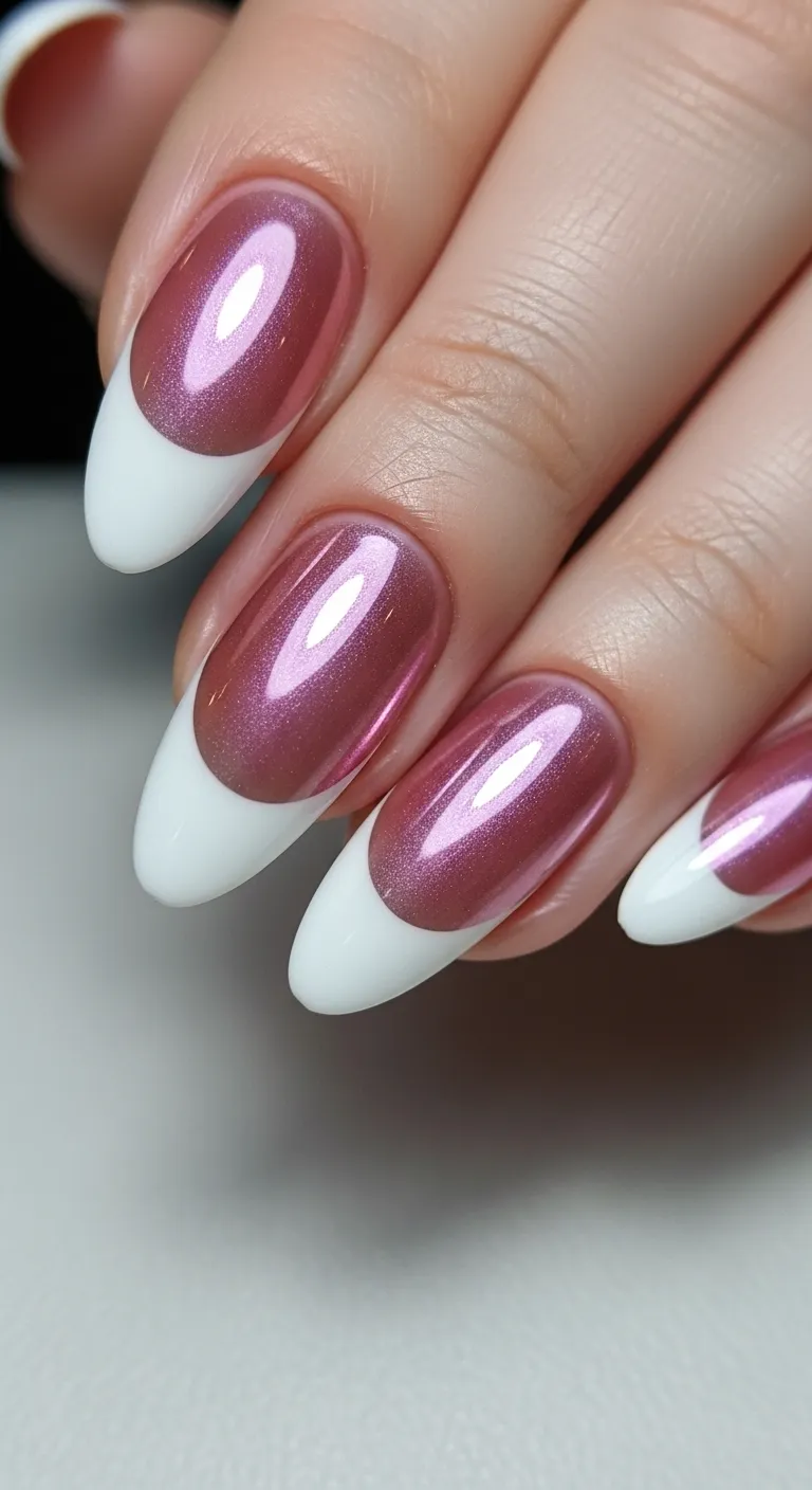 21. Rose Gold Tips