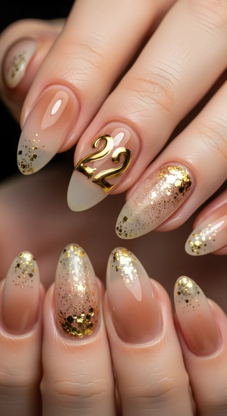 Milky Latte with Gold “22”