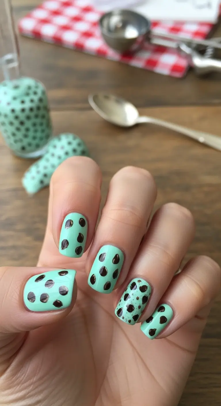 Mint Chocolate Chip Design