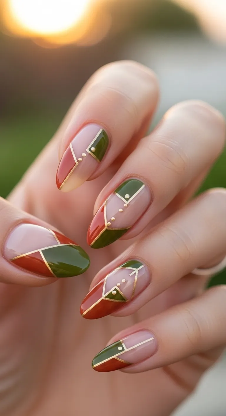 Negative Space Geometric Designs