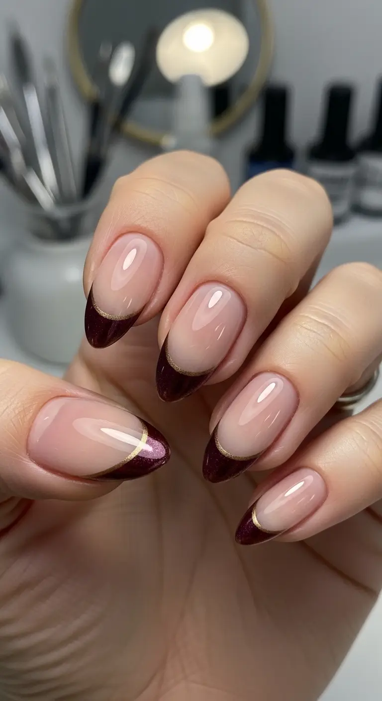 Negative Space Half-Moon Design