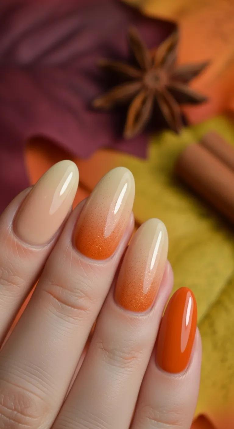 Pumpkin Spice Ombre