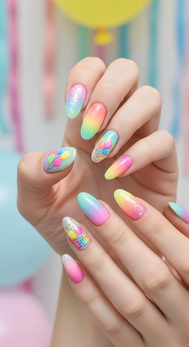 Rainbow Pastel Party