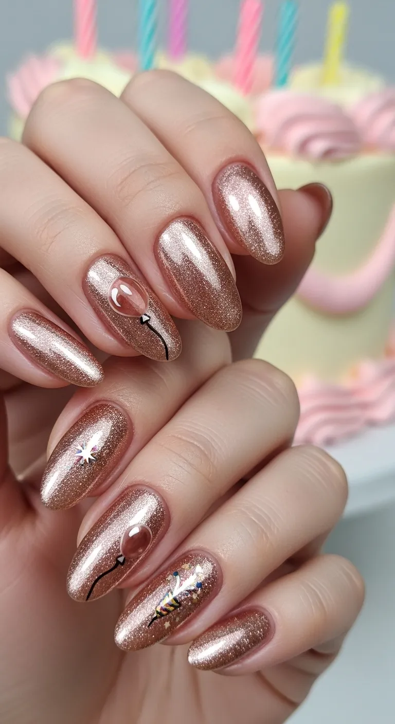 Rose Gold Shimmer
