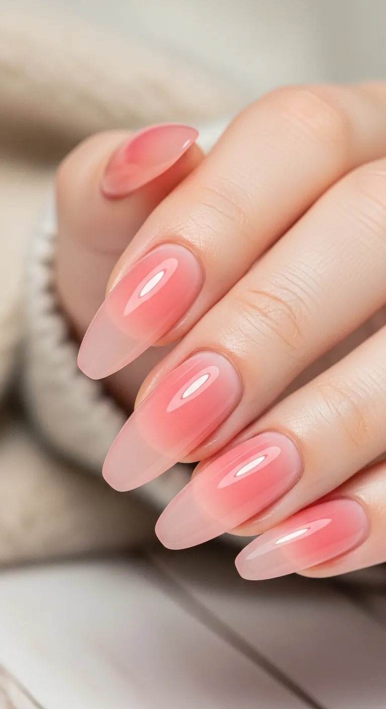 Subtle Floral Patriotic Nails