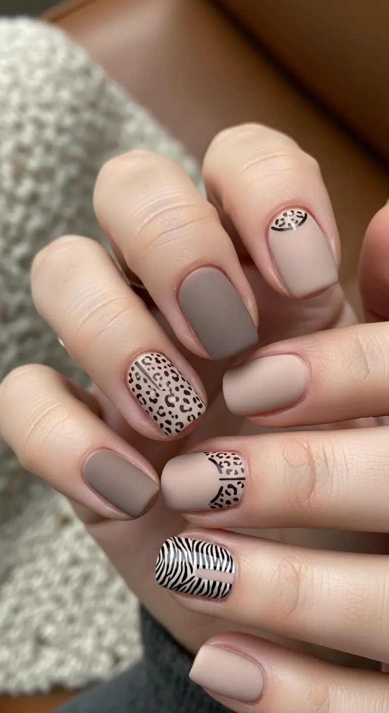 Tiny Animal Print Accent