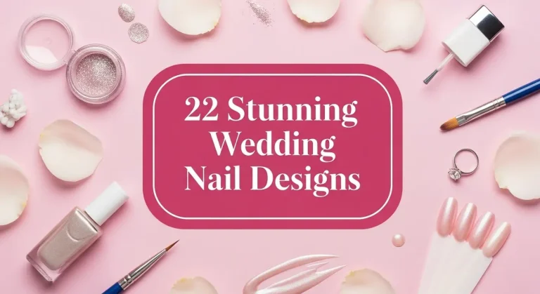 22 Stunning Wedding Nail Designs for Your Big Day