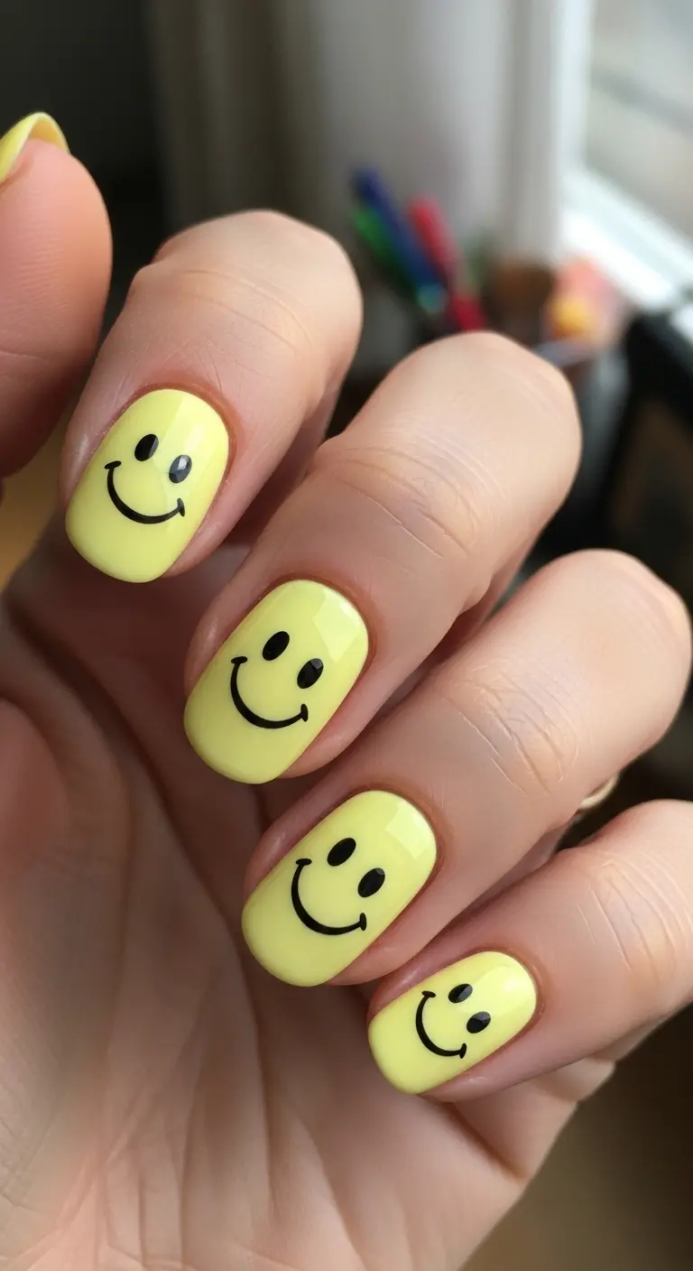 Yellow Smiley Face Accents