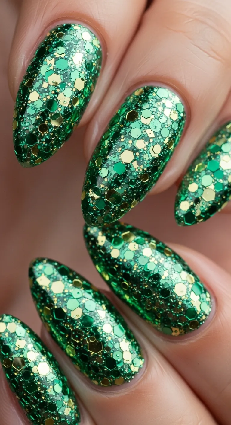 st patrick's day nails 2026