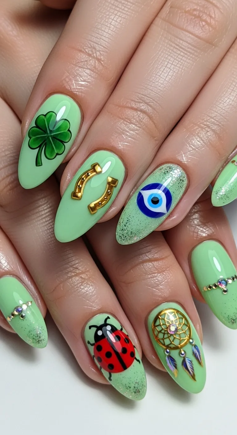 st patrick's day nails ideas