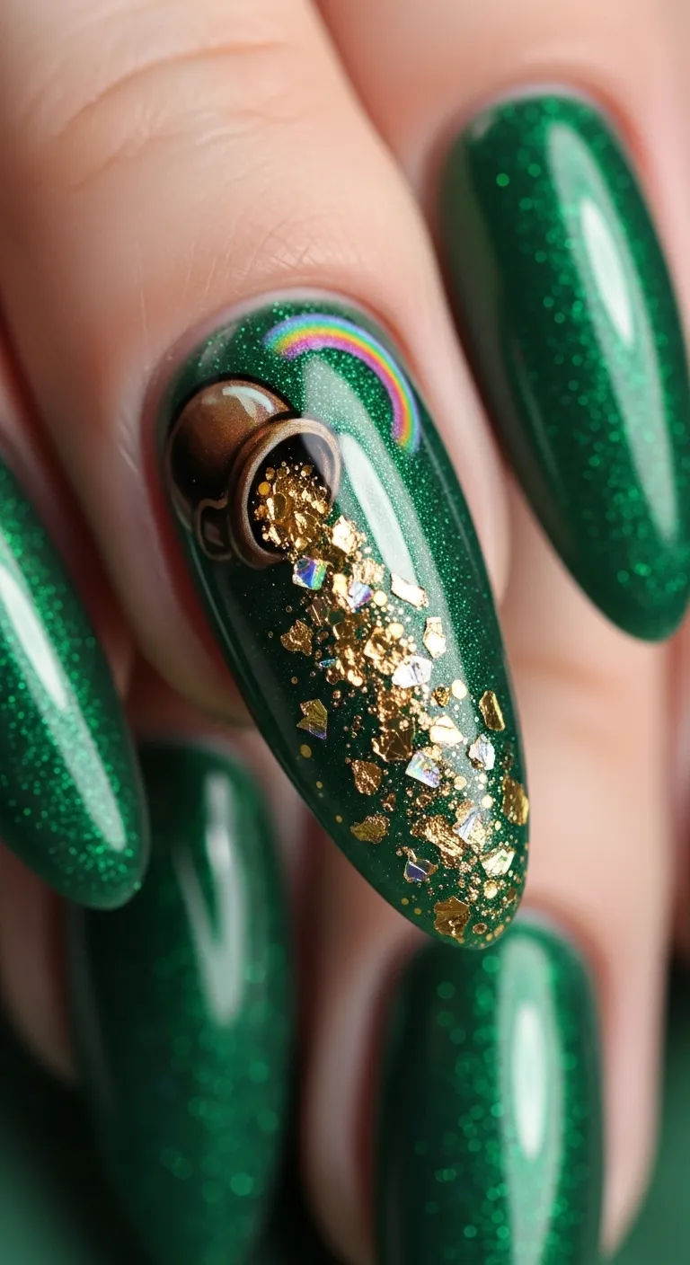 st patrick's day nails ideas
