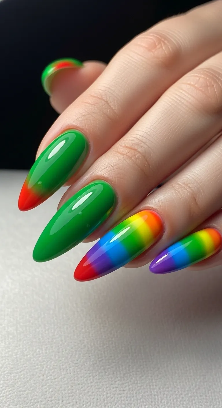 st patrick's day nails ideas