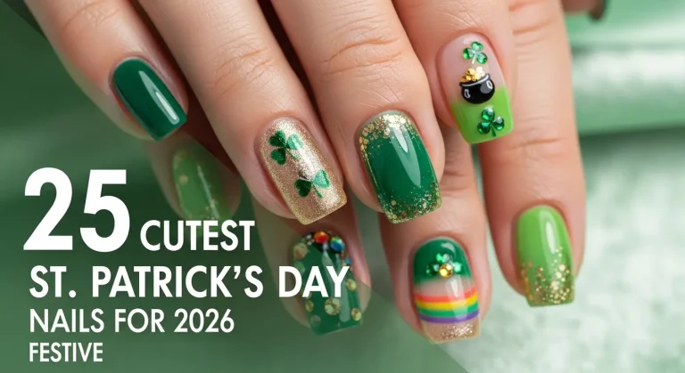 Cutest St. Patrick's Day Nails for 2026