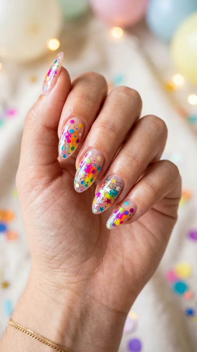 Rainbow Confetti Explosion