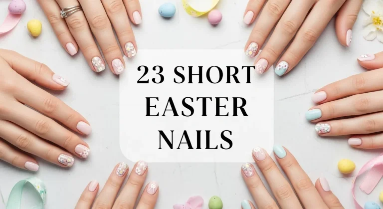 23 Short Easter Nails | Cute Spring Ideas for Short Nails