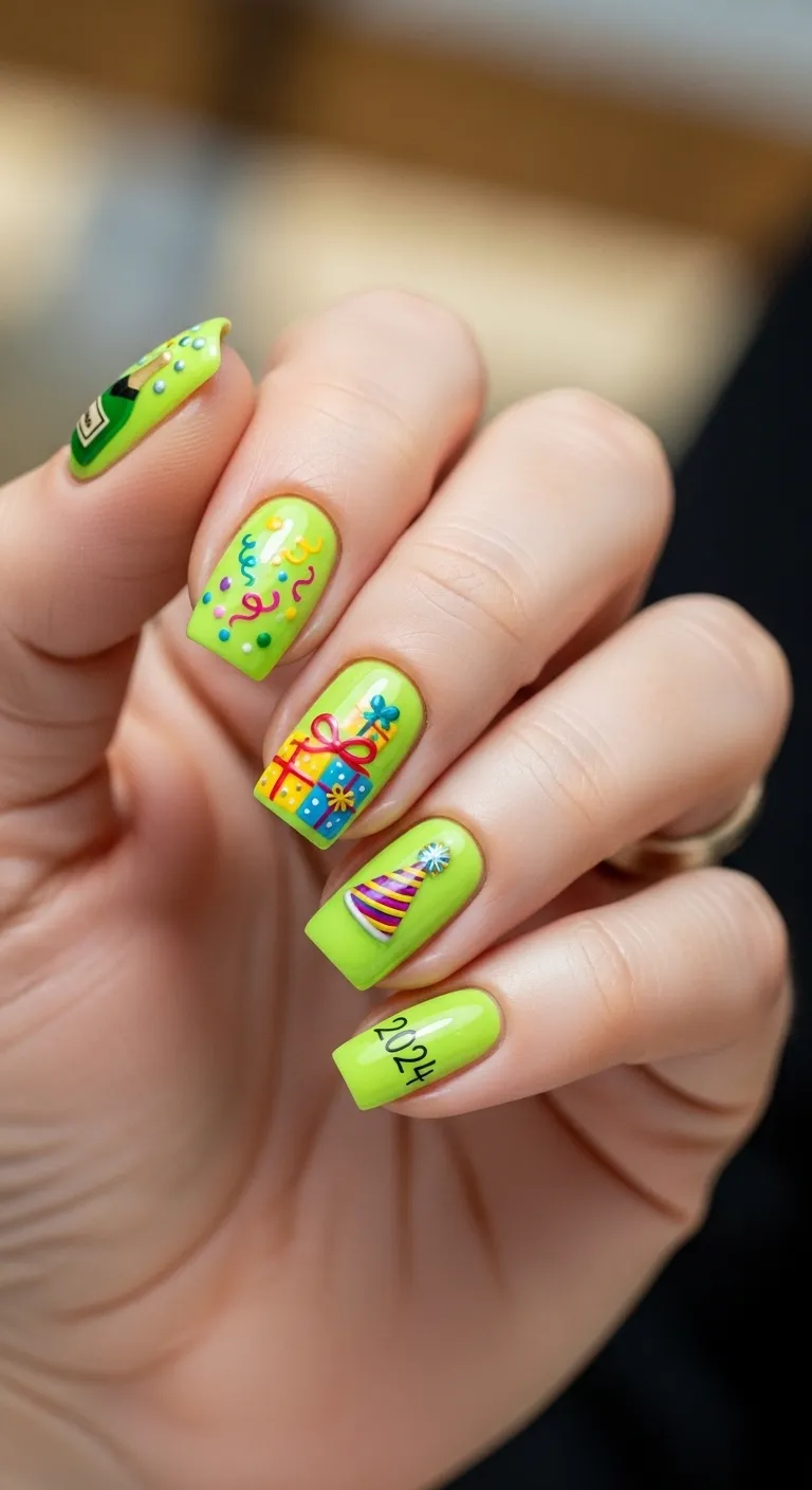 Vibrant Chartreuse Celebration
