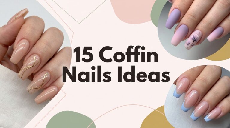 15 Coffin Nails Ideas That Are Trendy, Chic, and Totally Gorgeous