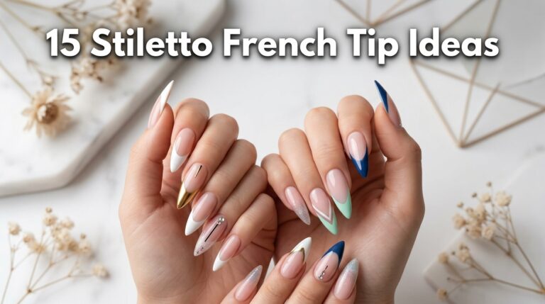 15 Stiletto French Tip Ideas for a Bold, Beautiful Manicure