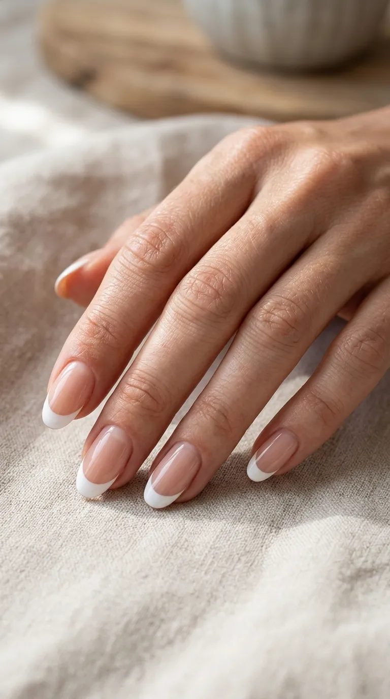 1. Classic White Tips