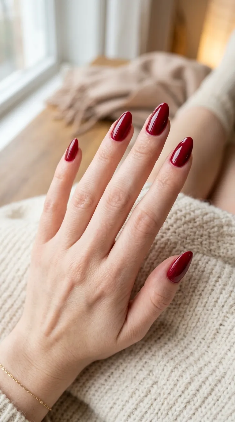 1. Deep Red Gloss