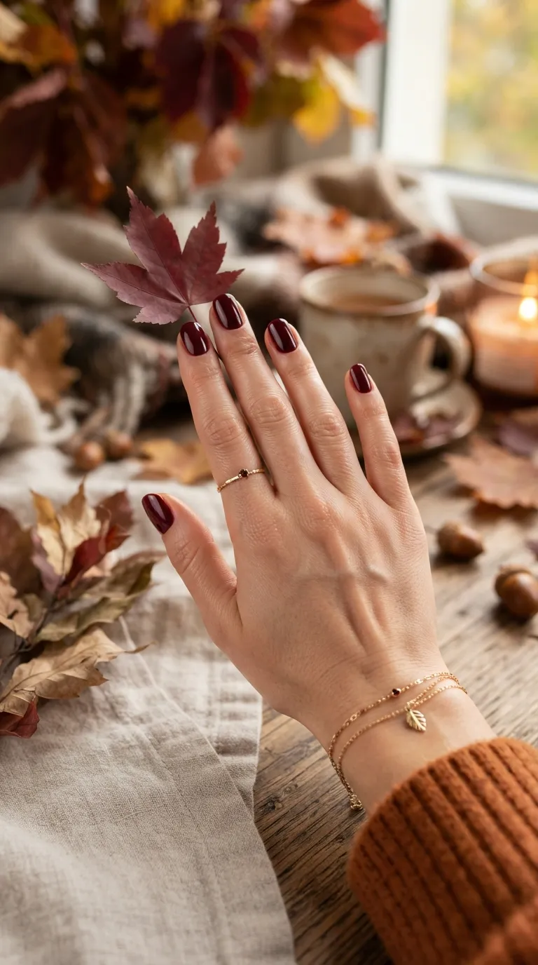 1. Deep Wine Red