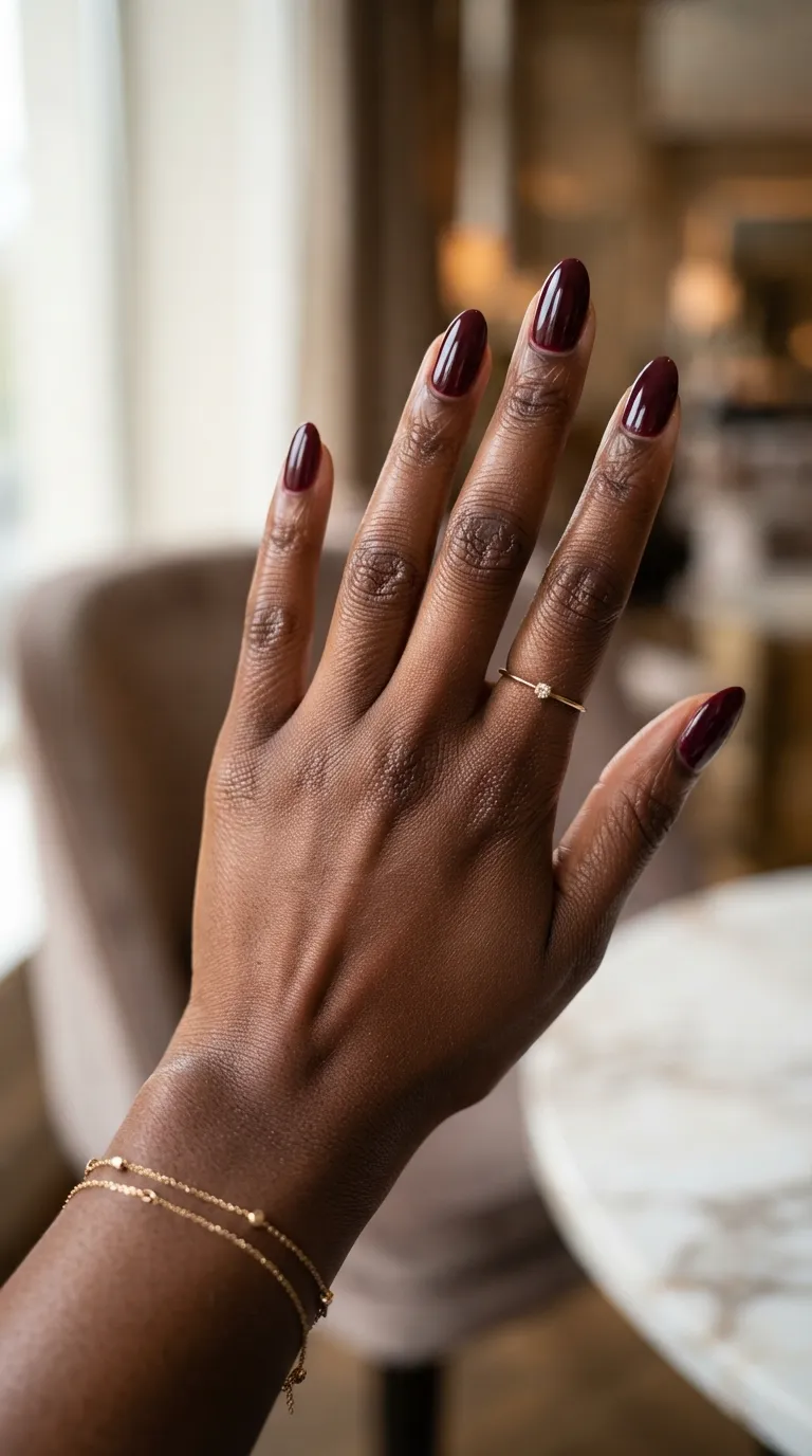 1. Rich Burgundy Wine