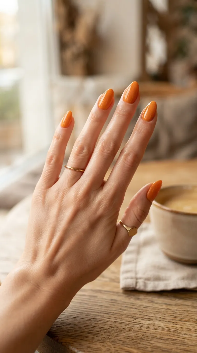 1. Solid Pumpkin Orange
