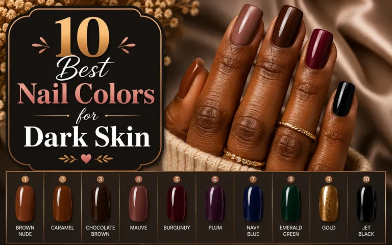 10 Best Nail Colors for Dark Skin That Look Absolutely Stunning