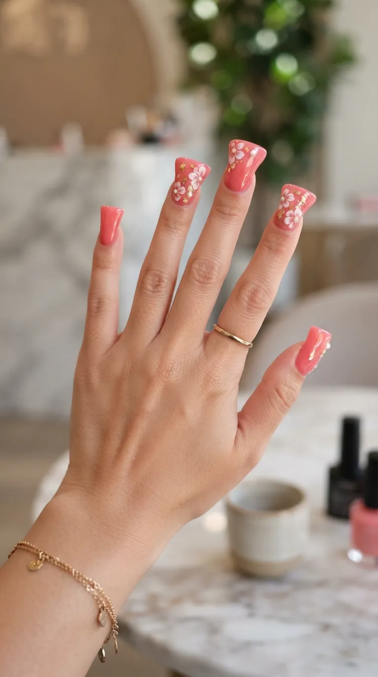 10. Flare (Duck) Nails