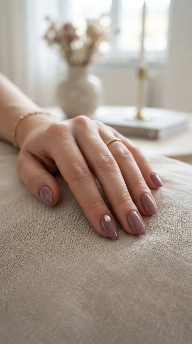 10. Mauve with Tiny Pearls