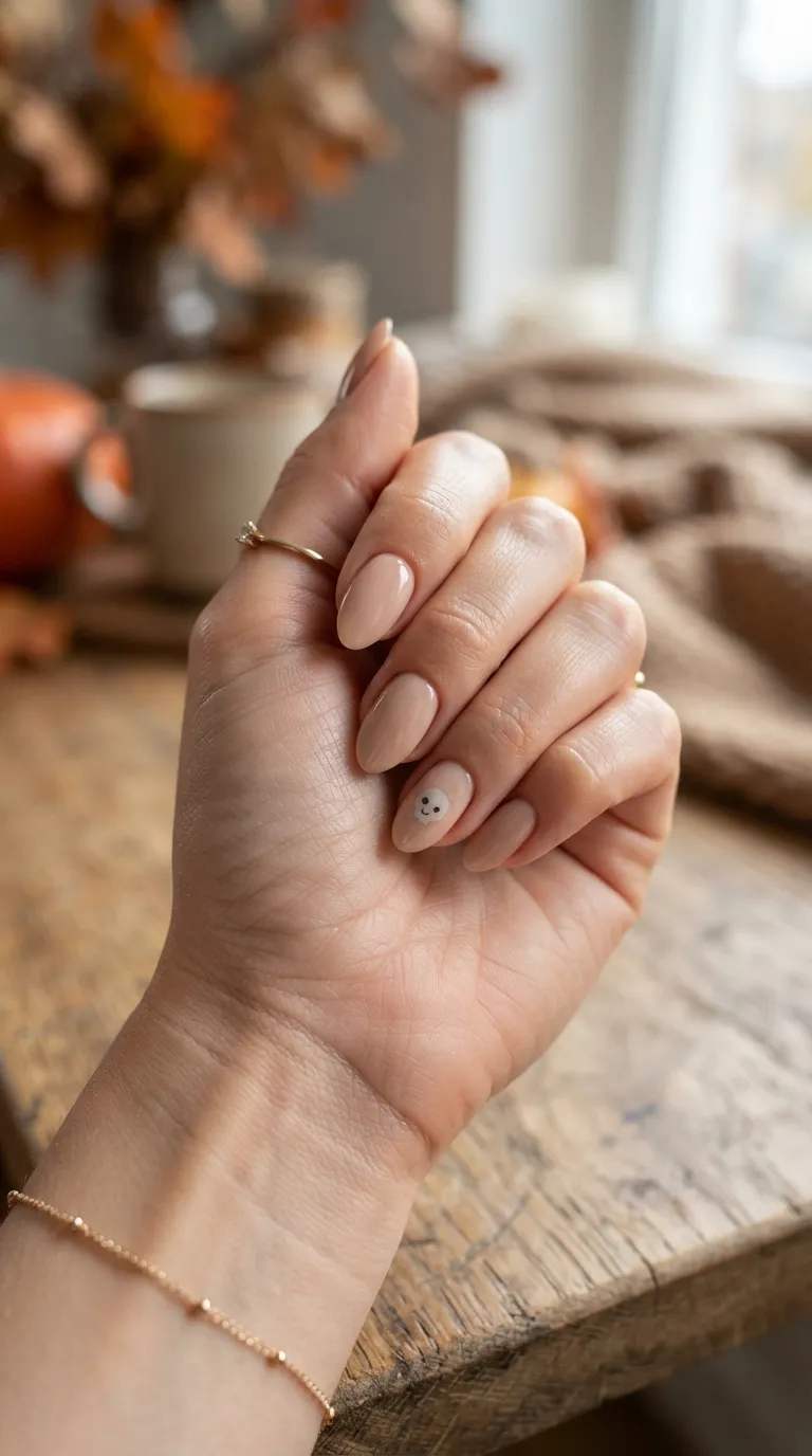 10. Nude Skull Accent