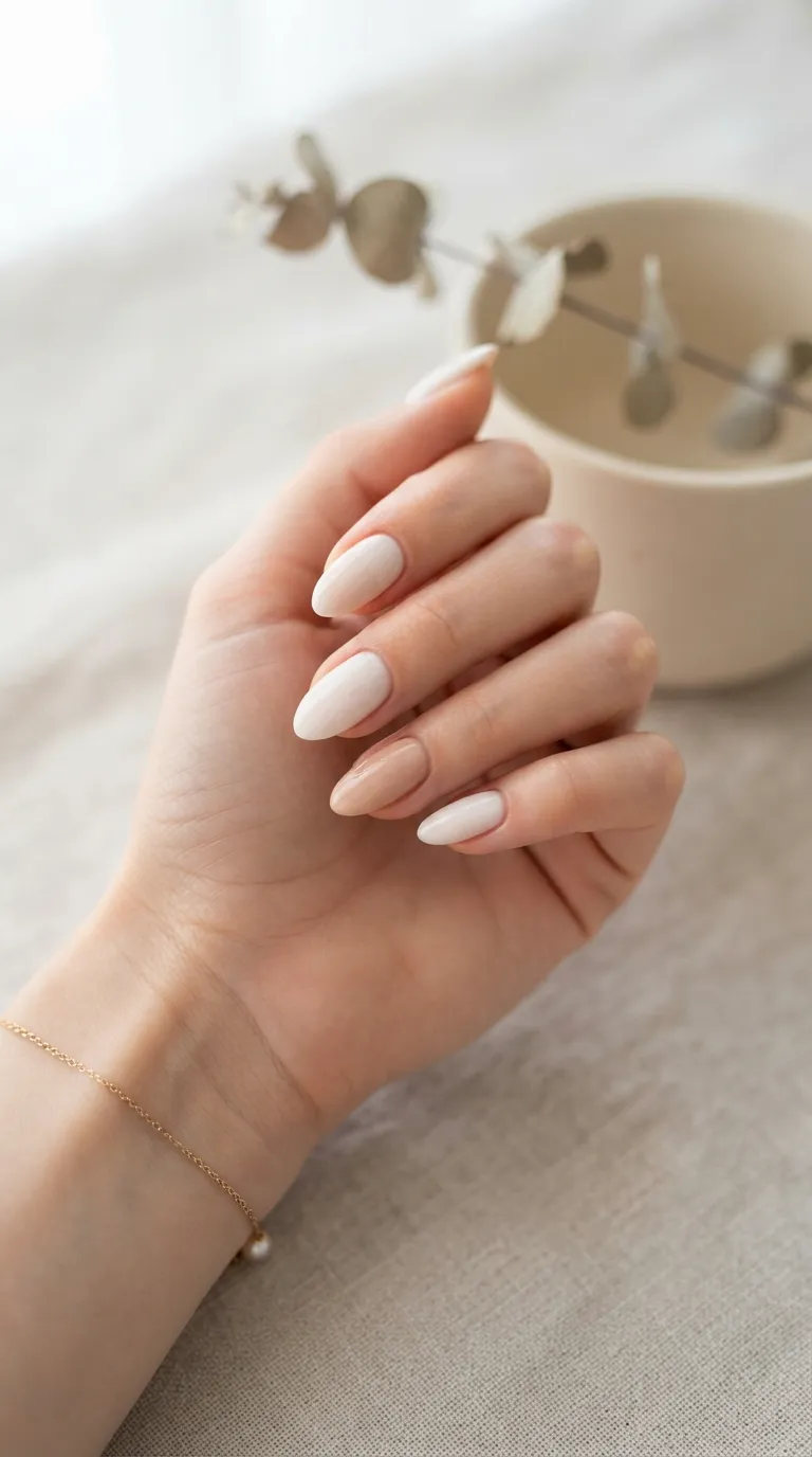 11. Cream and Nude Fade