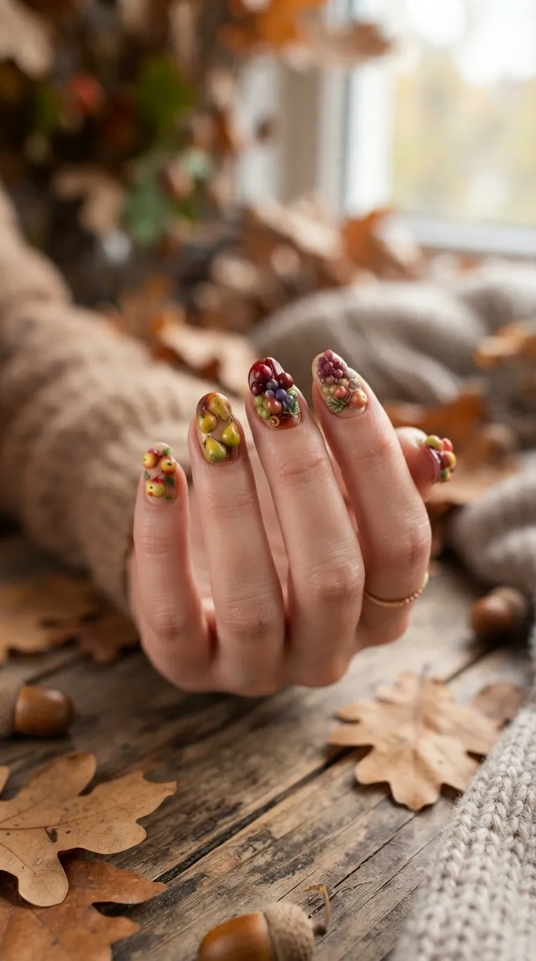 11. Mismatched Fall Fruits