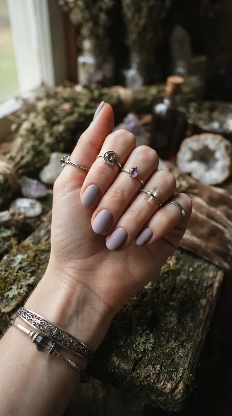 12. Dusty Lavender Polish