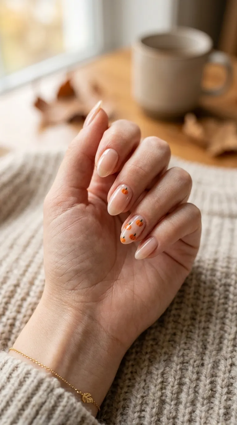 12. Tiny Pumpkin Dots
