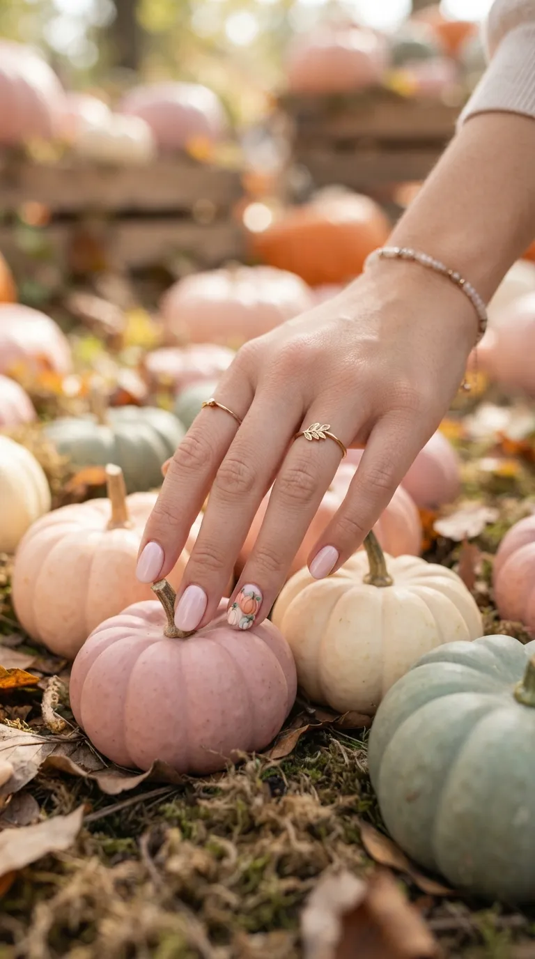 14. Pastel Pumpkin Patch