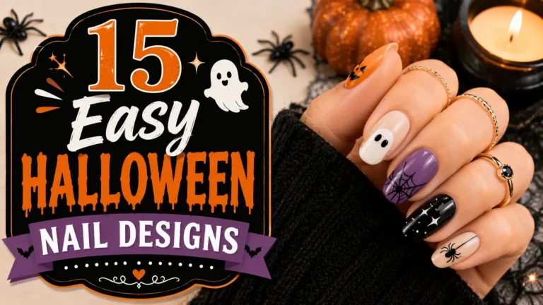 15 Easy Halloween Nail Designs You Can Do at Home