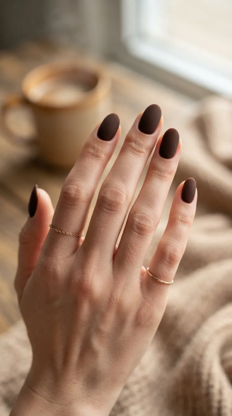 15. Espresso Brown Velvet Matte